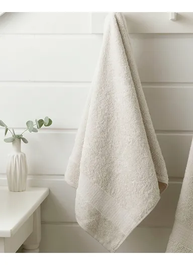 Pure Basic Face Towel 50x90 cm Beige