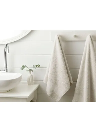 Pure Basic Face Towel 50x90 cm Beige