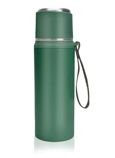 800ml Classic Vacuum Bottle Leak-Proof For Hot &amp; Cold Drinks 5171 (D8 x H28)cm - Green