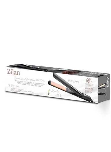 42W Hair Straightener With a Maximum Heating Temperature of 220°C &amp; LED Display ZLN9549