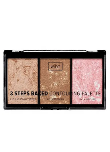 3 Steps Baked Contouring