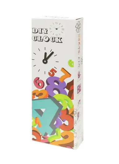 60cm Large 3D DIY Frameless Wall Clock, Stick-On Adhesive Acrylic Mute Wall Clock, Decor Wall Clock for Living Room, Office, Bedroom Room &amp; Decoration 12s052 - Silver