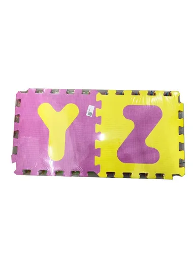 26 Pcs Alphabet Puzzle Mat Eva Foam Pads Puzzle Mat With Mixed Colors Letters (L29 x W29 x H0.7)cm