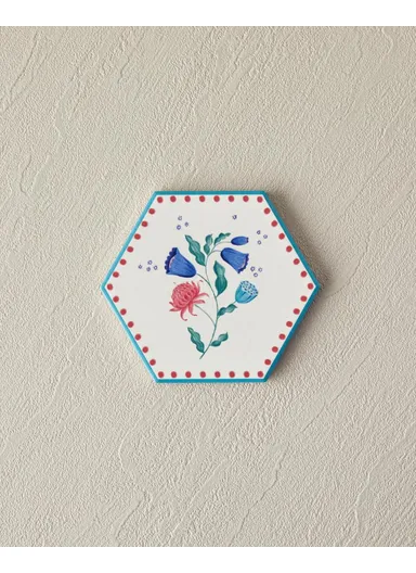 Ceramic Coaster 10.8 cm Blue