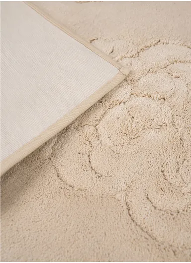 2Pcs Jordan Elegant Bath Mat Set - Beige