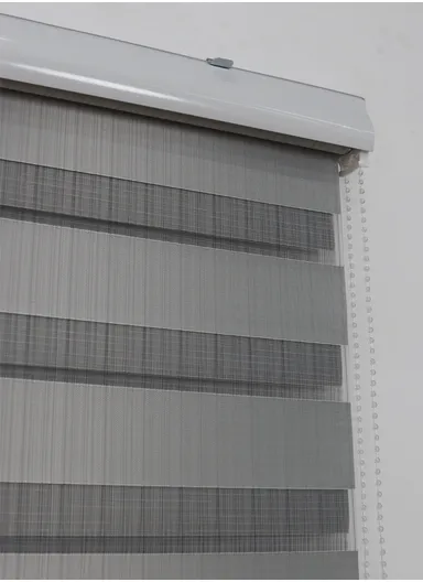 150x180cm Blackout Polyester Fabric Roller Blinds, Light-Blocking Blinds, Sheer Or Privacy Light Control - Grey