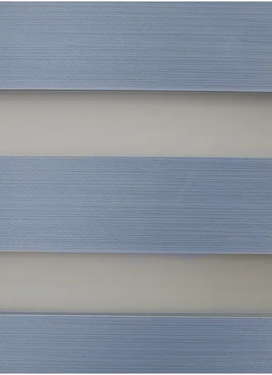 150x180cm Easy Control Waterproof Blackout Polyester Fabric Roller Blinds, Sheer Or Privacy Light Control - Blue