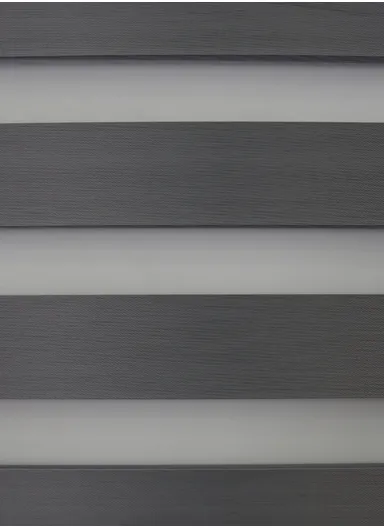 180x180cm Easy Control Waterproof Blackout Polyester Fabric Roller Blinds, Sheer Or Privacy Light Control - Dark Grey