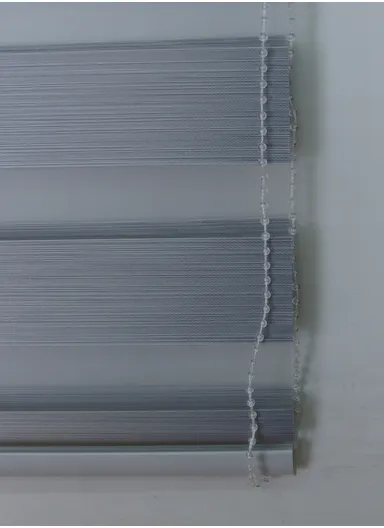200x180cm Easy Control Waterproof Blackout Polyester Fabric Roller Blinds, Sheer Or Privacy Light Control - Grey