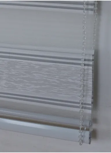 180x180cm Blackout Four-fold Auspicious Cloud Blinds Polyester Fabric, Light Filtering Roller Shades - Grey