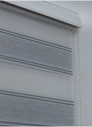 180x180cm Blackout Four-fold Auspicious Cloud Blinds Polyester Fabric, Light Filtering Roller Shades - Grey