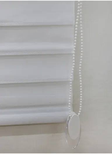 200x180cm Window Roller Shades Sheer Shades Light Filtering Room Darkening Polyester Fabric Roller Blinds UV Protection Light Control For Day &amp; Night - White