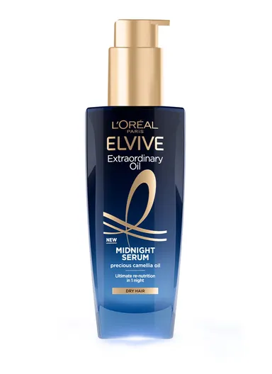 Elvive Extraordinary Oil Midnight Serum 100ml - For Dry Hair