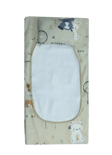 3in1 Soft &amp; Simple Changing Breastfeeding Baby Mat - Beige3in1 Soft &amp; Simple Changing Breastfeeding Baby Mat - Beige