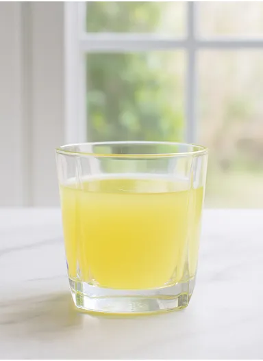 255ml 6Pcs Round Rim Hot &amp; Cold Beverages Glass Cups with Pentagon Base Shape - Transparent