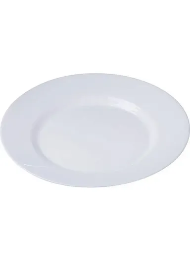 18pcs LevelOne Porcelain Dinner Set for 6 People, Timeless &amp; Classic Design G0566- White 