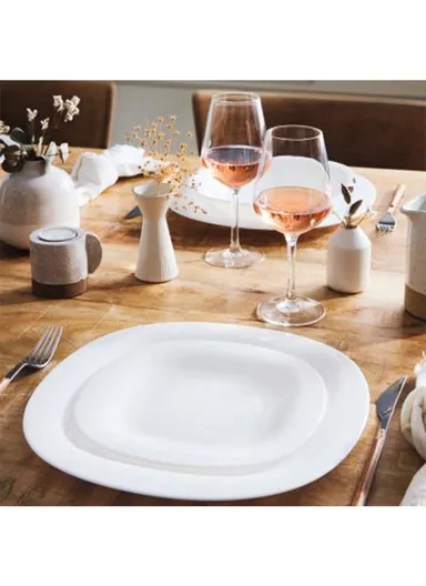 18pcs Luminarc Neo Carine Set For Dinner N2184- White