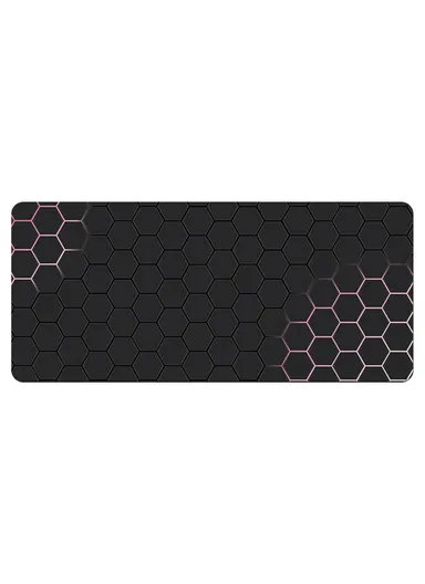 Anti-skid Large Mouse Pad Honeycomb Pattern Gaming Desktop Mat (L90 x W40 x T0.2)cm - Style 2