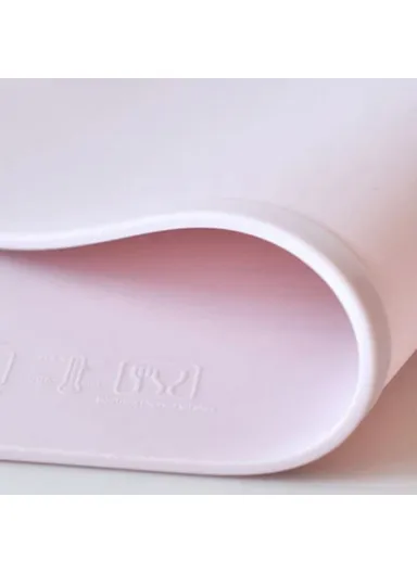 BPA Free Cartoon Cloud Silicone Placemat Heat Resistant Plate Mat Children Bowl Coaster SHY98 (W47.8 x H27cm) - Blue