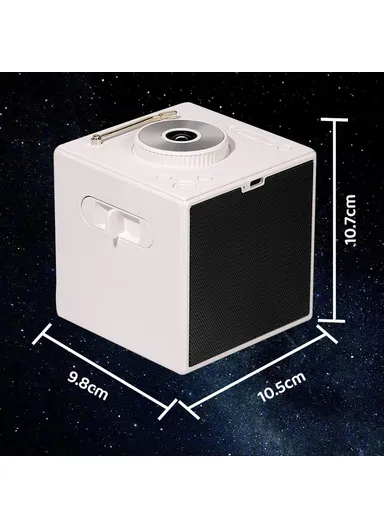 5200mAh Multi-functional Galaxy Star Projector White Noise Bluetooth Speaker K-1206 