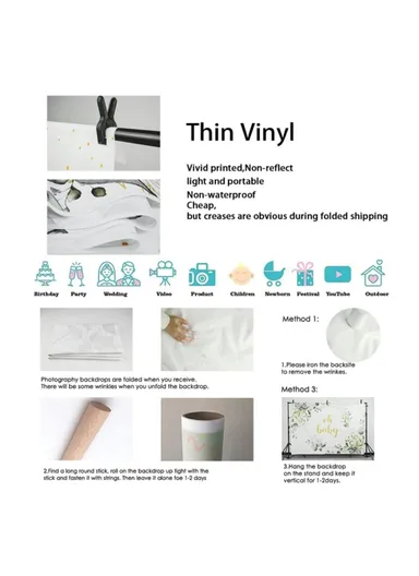 180X180CM Super Large Cartoon Pattern Birthday Background Cloth Kids Theme Party Polyester Backdrop Decor