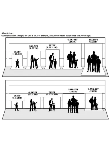 210X150CM Cartoon Doughnut Backdrop Gathering Decoration Pongee Background Cloth for Children Birthday Party