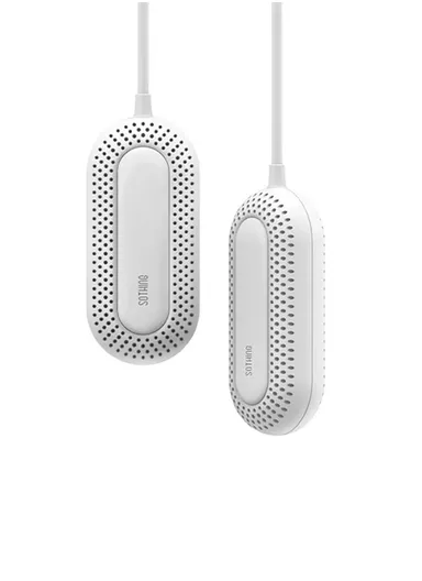 10W Children's Shoes Dryer Heater PTC Constant Temperature Heating Kids Electric Shoe Dryer, EU Plug - White / Standard Version