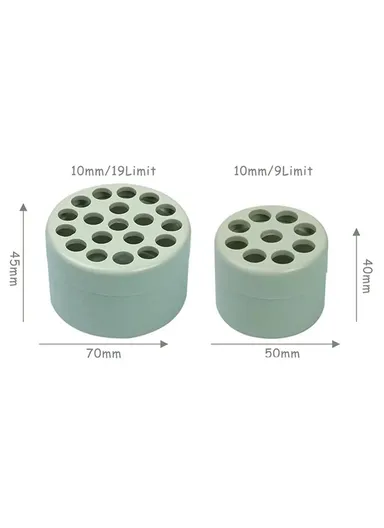 2PCS Plastic Spiral Ikebana Stem Holders Mother's Day Gifts for DIY Flower Arrangement - Green