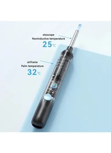 Earwax Remover WiFi Visual Otoscope with LED Lights Phone App Monitoring N3 PRO-B 
