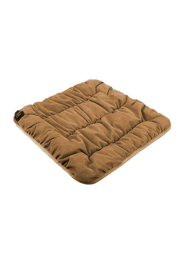 USB Winter Heating Seat Cushion Heater Pad Electric Warmer Car Seat Mat (L45 x W45 x H5)cm - Brown