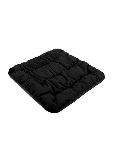 USB Winter Heating Seat Cushion Heater Pad Electric Warmer Car Seat Mat (L45 x W45 x H5)cm - Black