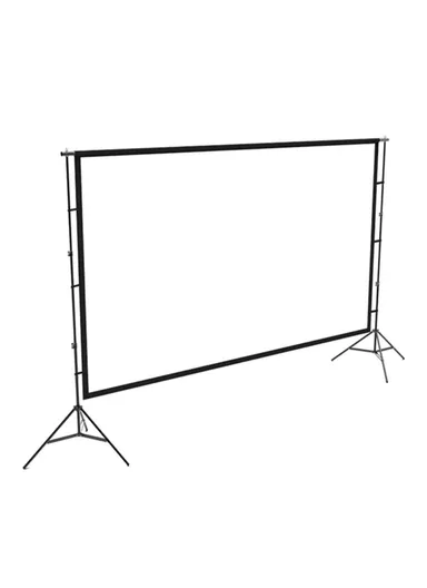 100" Outdoor Photo Video Studio Adjustable Milk Silk White Background Backdrop Support System Tripod Stand (L220 x W125)cm