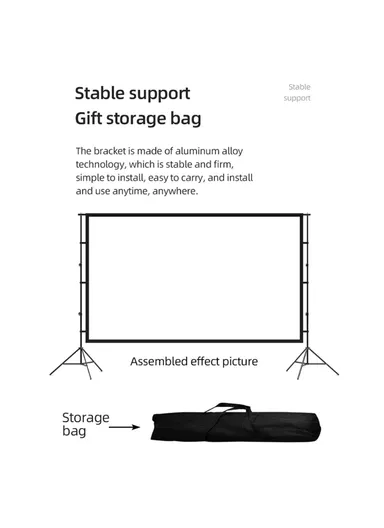 100" Outdoor Photo Video Studio Adjustable Milk Silk White Background Backdrop Support System Tripod Stand (L220 x W125)cm