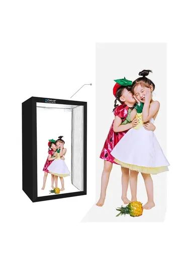 240W 5500K Photography Photo Studio Box 6 Light Strip Bars Photo Lighting Shooting Tent Kit PU210 - US Plug