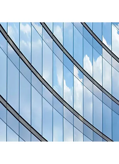 Window Film Privacy Mirror Tint UV Heat Control Vinyl Sticker Sunblock Glass Paper Door Cover Reflective Static Cling (L400 x W40)cm - Gold