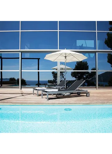 Window Film Privacy Mirror Tint UV Heat Control Vinyl Sticker Sunblock Glass Paper Door Cover Reflective Static Cling (L400 x W40)cm - Gold