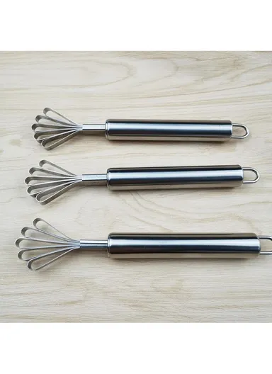 Stainless Steel Coconut Opener Scraper Coconut Meat Removal Knife (No FDA Certificate)