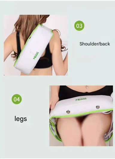 12W Adjustable Size Heating Massage Belt, Slimming Belt with Remote Control, LED Display, Adjustable Intensity, Timer &amp; Auto/Manual Modes, Slimming Machine, Waist Fat Tool, Abdominal Massager, Vibration Belt HJ-BQ006