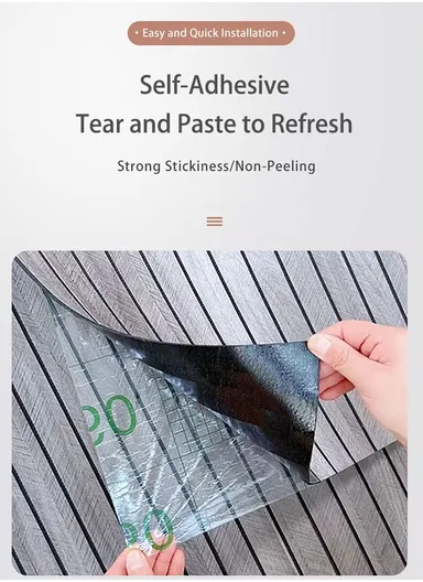 3x0.6m Three-Dimensional Waterproof Moisture-Proof &amp; Anti-Collision Foam Removable Wall Panel Self Adhesive WB-KC-0004-8 - Grey