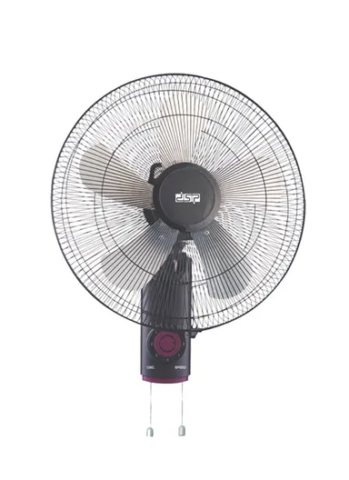 18" 60W Wall Mount Fan With 3 Speeds Level KD3081
