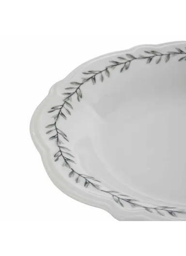 24 Pieces Isabella Stoneware Dinner Set - Green