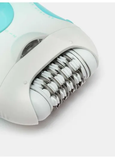 600mAh Rechargeable 2-Speed Settings Professional Lady Epilator 2in1 V-727- Blue