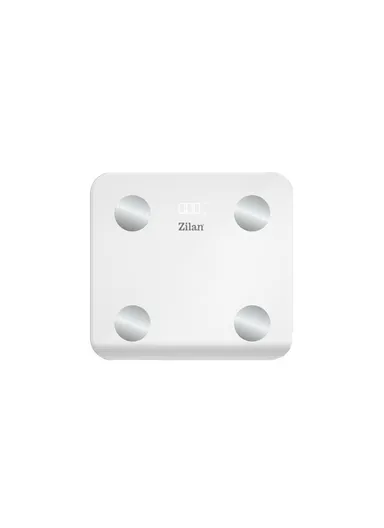 Digital Weighing Scale, Ideal for Accurate Weight Measurement with LED Display ZLN9006- White