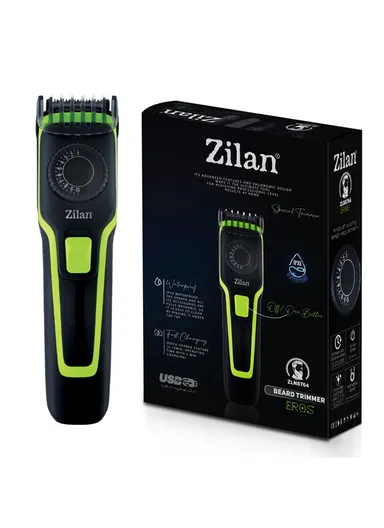 4-in-1 Rotary Shaver &amp; Trimmer, Versatile Grooming Kit for Hair, Beard, Nose&amp; Ear Hair ZLN8764