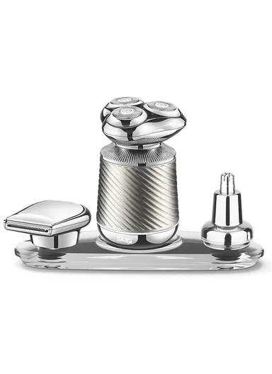 550 MAH SHAVER SET 4 IN 1 TRANSPARENT ACRILYC BRACKET DSP 60481