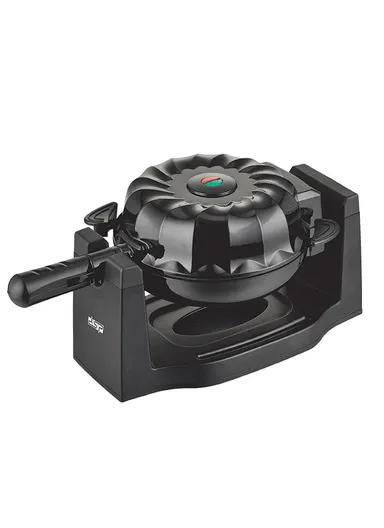 1600W Portable Home Automatic Cake Making Machine Professional KC3009 (L35 x W11 x H22)cm - Black