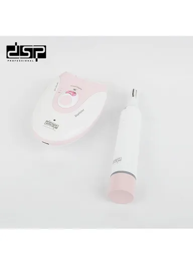 3W Women’s Grooming Kit with Nose Trimmer &amp; Body Epilator, Gentle, Effective Hair Removal, Rechargeable, Waterproof - 80159