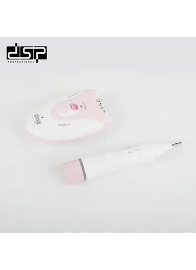 3W Women’s Grooming Kit with Nose Trimmer &amp; Body Epilator, Gentle, Effective Hair Removal, Rechargeable, Waterproof - 80159