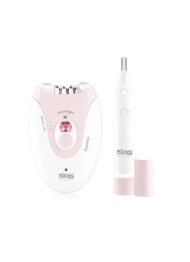 3W Women’s Grooming Kit with Nose Trimmer &amp; Body Epilator, Gentle, Effective Hair Removal, Rechargeable, Waterproof - 80159