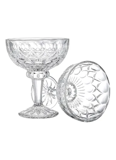 200ml 6Pcs Ice Cream Clear Crystal Glass Bowls for Fruit, Sundae, Snack &amp; Cocktail